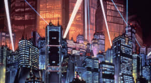 Imágenes de Anime City — Ciudad anime Fondos de pantalla