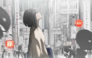 Imágenes de Anime City — Ciudad anime Fondos de pantalla