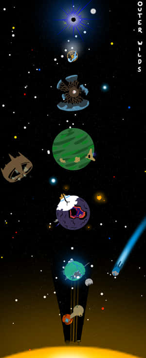 Outer Wilds — Galaxy Z Flip 6 Fondos de pantalla
