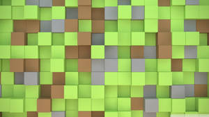 Fondo de pantalla HD de cubos de Minecraft