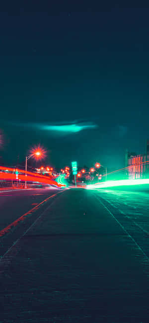 Fondo de Calle Nocturna — Realme P4 Fondos de pantalla