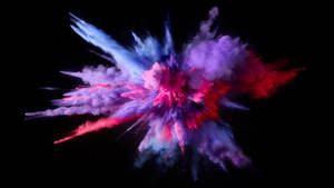 Arte de explosión de color púrpura para fondo de pantalla de MacBook Pro. — MacBook Pro Fondos de pantalla