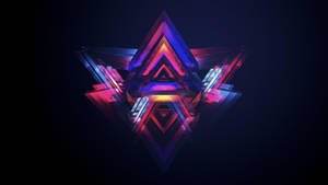 Fondo de pantalla de facetas 3D geniales
