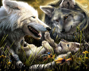 Lobo Super Cool — Lobo Fondos de pantalla