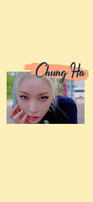 Fondo de pantalla fan art de Chungha — iPhone 17 Fondos de pantalla
