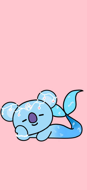 Fondo de pantalla Fan Art de Koya BT21 — iPhone 16e Fondos de pantalla