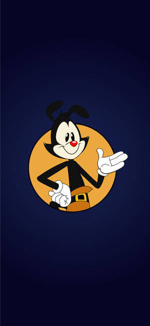 Fondo de pantalla de fan art de Wakko de Animaniacs — iPhone Air Fondos de pantalla