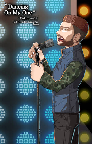 Fondo de pantalla del fanart de Calum Scott — Honor Pad 20 Pro Fondos de pantalla