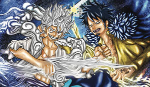 Fanart de Joy Boy Monkey D. Luffy — One piece escritorio Fondos de pantalla