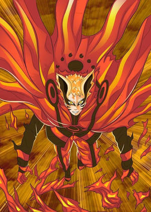Naruto Modo Barión Llama