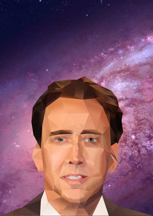 Fondo de pantalla de fanart de Nicolas Cage — OnePlus Pad 2 Pro Fondos de pantalla