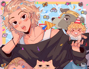 Fanart lindo de Mikey de Tokyo Revengers — Mikey tokyo revengers Fondos de pantalla