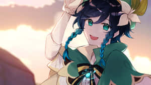 Feliz Venti PFP — Genshin impact GIF Fondos de pantalla