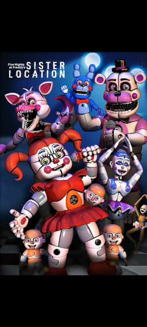 Five Nights At Freddys Sister Location — Nubia A77 Fondos de pantalla
