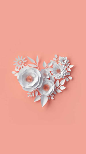 Flor Artificial Blanca para iPhone