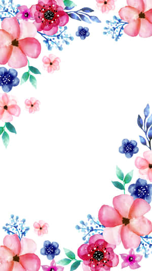 Flor Cautivadora: Un Fondo de Teléfono de Flores Fascinante