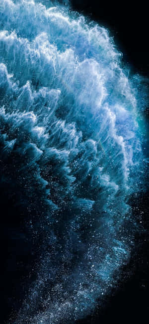 Fondo 4k Amoled — Olas del mar Fondos de pantalla