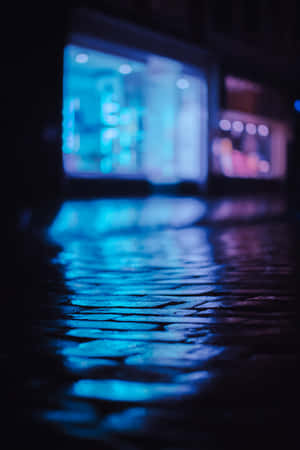 Fondo Azul Neón — POCO Pad X1 Fondos de pantalla