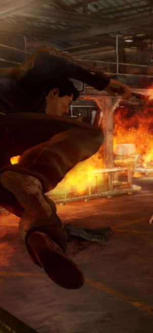Fondo de Sleeping Dogs para iPhone XS