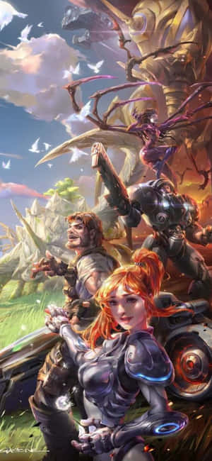Fondo de StarCraft II para iPhone X — Honor Play Fondos de pantalla