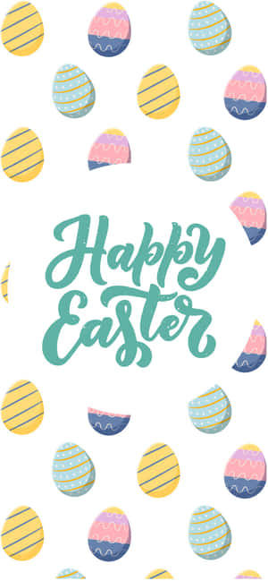 Fondo de Celebración de Pascua Adorable