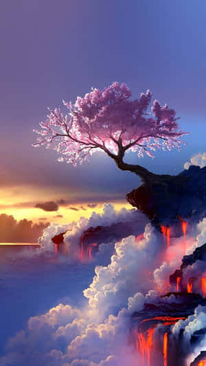 Fondo de Cerezo en Flor — Flor de cerezo Fondos de pantalla