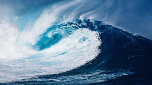 Fondo de pantalla de marea oceánica para Chromebook — Chromebook Fondos de pantalla