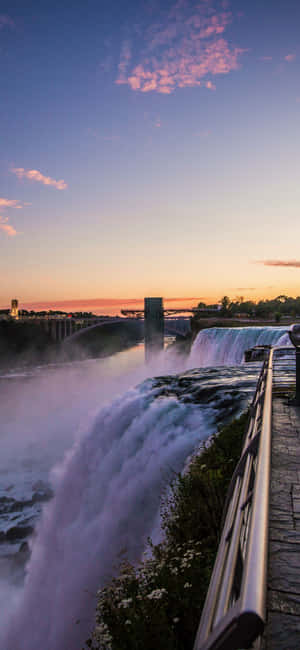 Fondo de las Cataratas del Niágara para iPhone X — Oppo Find X Fondos de pantalla