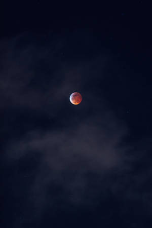 Fondo de Cielo con Luna de Sangre — Luna Fondos de pantalla