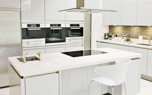 Fondo de Cocina Blanca — Estética blanca Fondos de pantalla