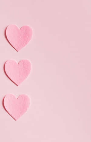 Fondo de corazones rosas