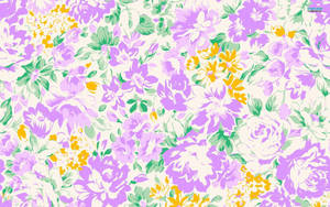 Fondo de Escritorio Floral con Pintura Colorida