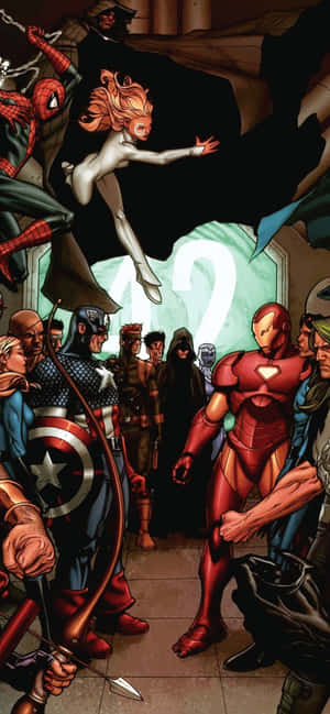 Fondo de iPhone XS Max con Marvel — Vivo V70 Elite Fondos de pantalla