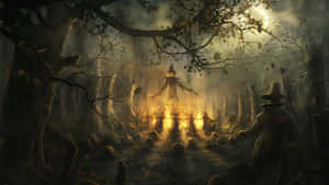 Fondo de Halloween Aterrador — Halloween de miedo Fondos de pantalla