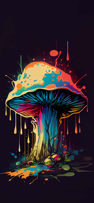 Fondo de Hongo Psicodélico — Redmi K Fondos de pantalla