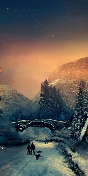 Fondo de Invierno para Pixel 3 — Estética invernal Fondos de pantalla