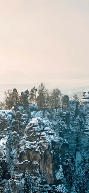 Fondo de Invierno para iPhone XS Max — Galaxia A57 Fondos de pantalla