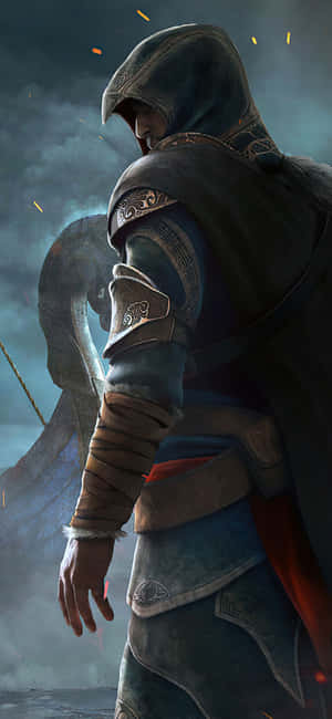 Fondo de Iphone Xs Assassin's Creed Valhalla — Honor Play Fondos de pantalla