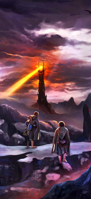 Fondo de Iphone X Shadow Of Mordor — iPhone 18 Fondos de pantalla