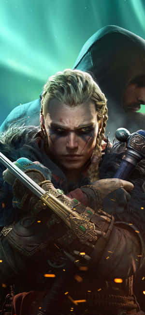 Fondo Iphone Xs Assassin's Creed Valhalla — Infinix GT Fondos de pantalla