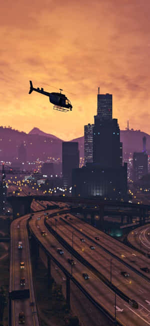 Fondo de Grand Theft Auto V para iPhone X — Galaxia A18 Fondos de pantalla