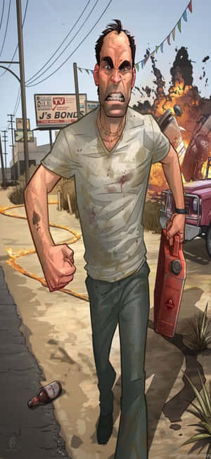 Fondo de Iphone X Grand Theft Auto V — Honor Play Fondos de pantalla
