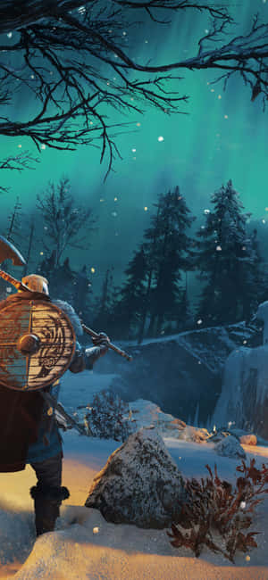 Fondo Iphone Xs Assassin's Creed Valhalla — Realme P4 Fondos de pantalla
