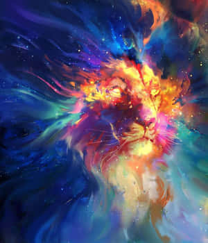 Fondo de León Galáctico — Galaxia en vivo Fondos de pantalla