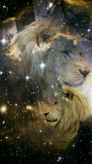 Fondo de León Galáctico — Galaxia león GIF Fondos de pantalla