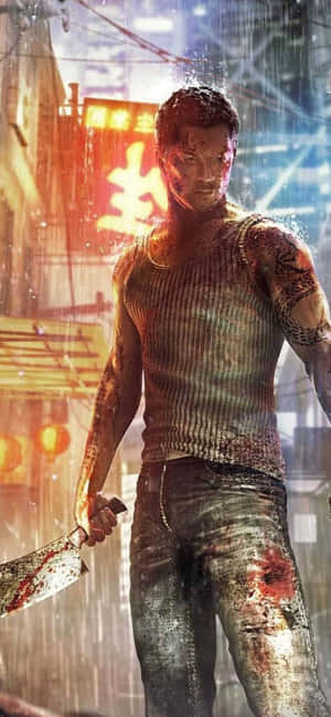 Fondo de Sleeping Dogs para iPhone XS