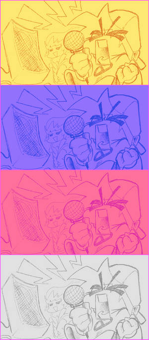 Fondo de Menú Friday Night Funkin — Galaxy Z Flip Fondos de pantalla