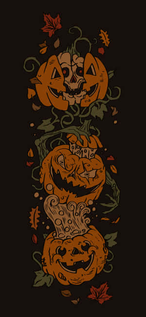 Fondo de Halloween Aterrador — iPhone Air Fondos de pantalla