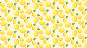 Fondo de pantalla collage de limones amarillos estético para computadora