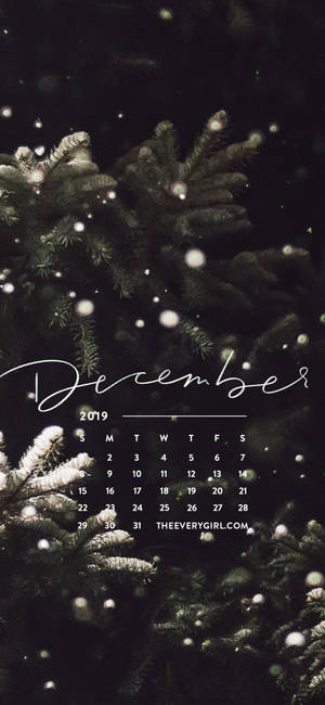 Fondo de pantalla minimalista navideño de diciembre para iPhone — Navidad iPhone Fondos de pantalla